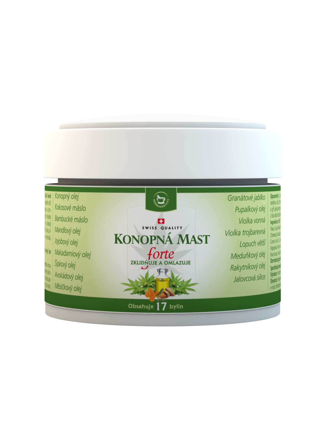 Konopná mast 50 ml